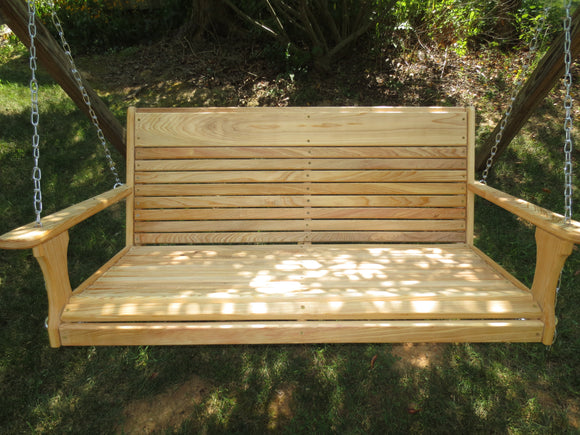 Wooden Porch Swing Package