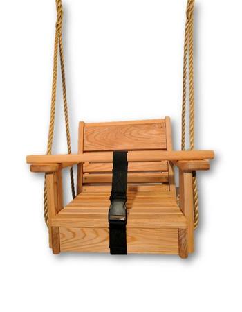 Wood Tree Swing for Kids & Toddlers