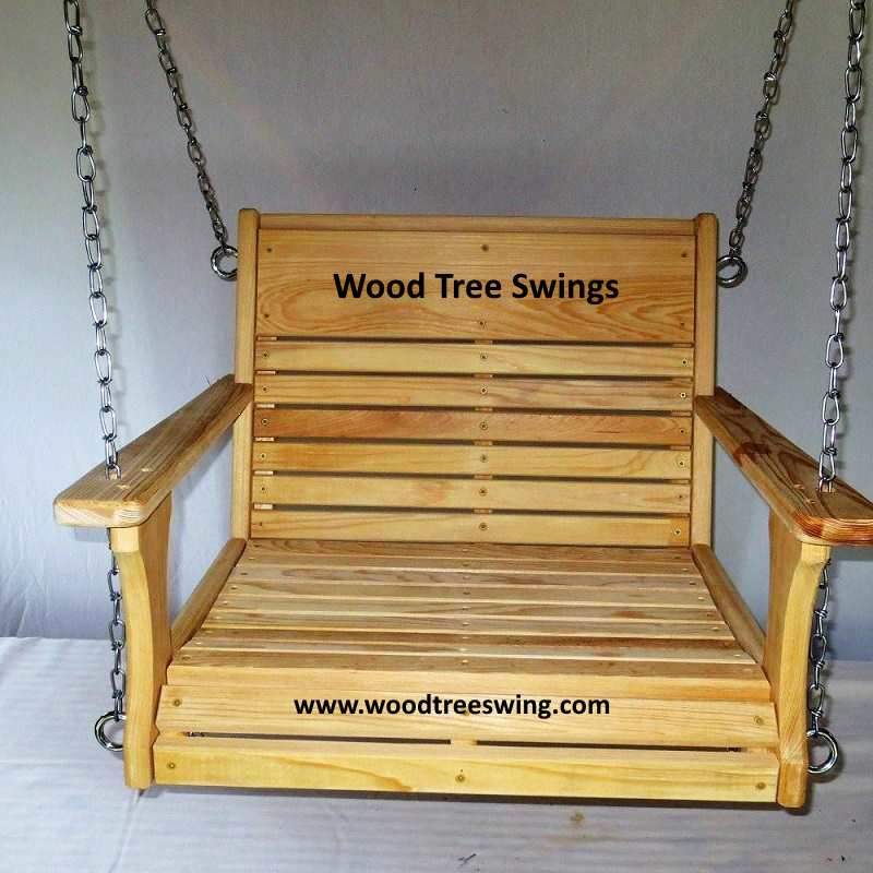 engraved rope chair swing
