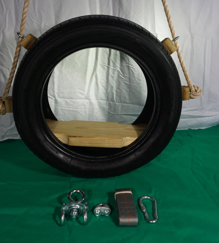 Recycled, Old-Fashioned Tire Swing Package